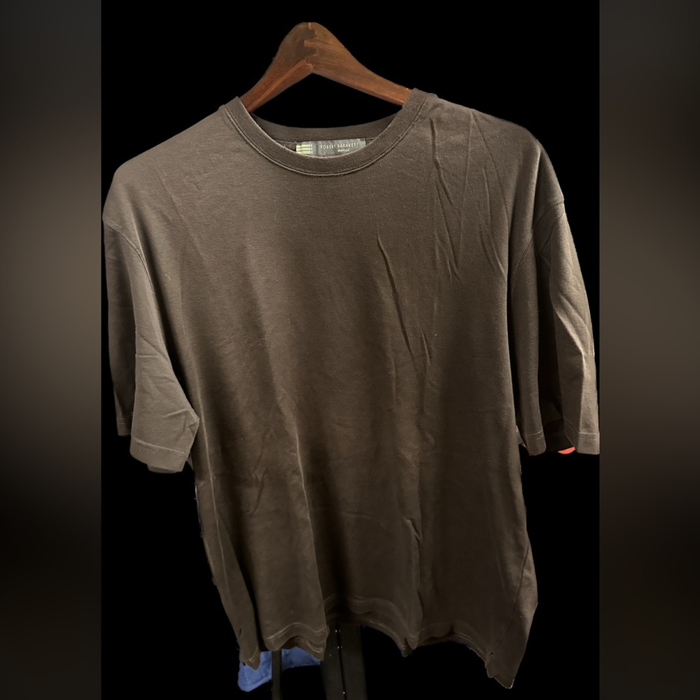 CLEARANCE: Robert Barakett Brown Shirt (XXL) Flawed - Picture 5 of 6